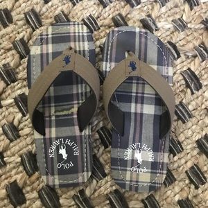 Polo Ralph Lauren Boys flip flops size 2